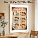 Tooth Brushing Guide Painting Poster, Vintage Steampunk Style Illustrated Step-by-step Oral Care Poster, Clear Tooth Care Instructions Suitable For_maomaolike.com