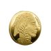 2024 U.S. Bison Gold And Silver Custom Cross-Border Medals, Buffalo City Old Man Head Commemorative Coins, Promotional_maomaolike.com