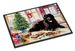 Newfoundland Christmas Cookies Doormat Front Door Mat Indoor Outdoor Rugs For Entryway, Non Slip Washable Low Pile, 24H X 36W_maomaolike.com
