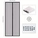 Summer Anti-mosquito Door Curtain Magnetic Bug Yarn Shade Curtain Self-adhesive Non-perforated Breathable Non-curtain Hallway_maomaolike.com