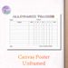 Allowance Tracker Painting Poster, Pastel-colored Structured Table Poster, Practical Tool To Track Weekly Tasks And Earned Allowance For Home Use_maomaolike.com