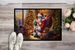 Havanese And Santa Claus Doormat Front Door Mat Indoor Outdoor Rugs For Entryway, Non Slip Washable Low Pile, 24H X 36W_maomaolike.com