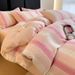 Wholesale INS Nordic Style Simple Pure Four-Piece Set Gradient Waffle Jacquard Full Cotton Apartment Homestay Bedding_maomaolike.com