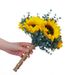 Festive & Party Supplies Eucalyptus Simulation Bouquet Wedding Bride Sunflower Bouquet Pastoral Style Outdoor Shooting Props Decoration Bouquet_maomaolike.com