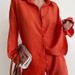 Women's Clothing new casual suit solid color lapel long-sleeved shirt top harem pants two-piece suit_maomaolike.com