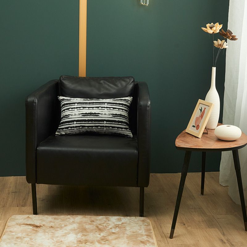 Yarn Dyed Jacquard Pillow Black And White Simple Home Atmosphere Sofa Cushion Cover_maomaolike.com