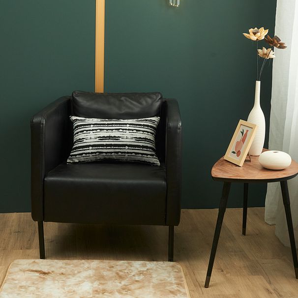 Yarn Dyed Jacquard Pillow Black And White Simple Home Atmosphere Sofa Cushion Cover_maomaolike.com