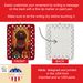 Boykin Spaniel Holiday Christmas Porcelain Ornament Christmas Tree Hanging Decorations For Home Christmas Holiday, Rectangle, Gift, Multicolor_maomaolike.com