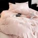 Fresh And Simple Autumn Winter 100S Cotton Brushed Four-Piece Set Cartoon Towel Embroidery Soft Duvet Cover Children's Bedding_maomaolike.com