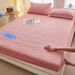 2025 New Waterproof Cover Original Cotton Mattress Protector Single Piece Quilted Urine Barrier Bed Sheet Non-Slip Breathable Wash_maomaolike.com