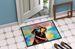 Chocolate Labrador Hippie Dawg Doormat Front Door Mat Indoor Outdoor Rugs For Entryway, Non Slip Washable Low Pile, 24H X 36W_maomaolike.com
