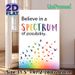 Inspirational Spectrum Motivational Painting Poster, Vibrant Rainbow-hued Typography With Flying Colorful Birds Poster, Uplifting Positive Message_maomaolike.com