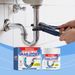 Jakehoe Drainage Pipe Dredging Powder Kitchen Toilet Sink Pipe Pipe Cleaning Dissolves Dredging Descaling_maomaolike.com