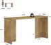 Bar Table, Rectangular High Top Kitchen & Dining Table(Only Table)_maomaolike.com