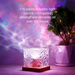 Internet Celebrity Water Ripple Atmosphere Ins Qixi Birthday Photo Dynamic Bedroom Romantic Night Light Bedside Lamp USB_maomaolike.com