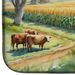 Cows By The Cornfield Dish Drying Mat Absorbent Dish Drying Mat Pad For Kitchen Counter Dish Drainer Mat For Countertop, 14 X 21", Multicolor_maomaolike.com