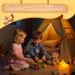 Fox Night Light, Squishy Silicone Lamp Novelty Gifts, Rechargeable Dimmable Timer Bedside Touch Nightlight For_maomaolike.com