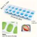 4pcs, ice cube mold, silicone ice cube tray, multifunctional household chocolate mold, stackable ice tray, cocktail, whiskey, kitchen utensils_maomaolike.com