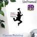 Lucky Chimney Sweep Quote Painting Poster, Minimalist Black Silhouette Poster, Whimsical Luck-inspired Design, Ideal For Living Room And Entryway_maomaolike.com