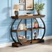 Console Table, 3-Tier Sofa Entryway Table With Storage Shelves_maomaolike.com