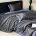 Wholesale Nordic Light Luxury 60s Lenzing Tencel Four-Piece Summer Simple Naked Sleep Striped Silver Silk Cool Feel 4-Piece Set_maomaolike.com