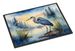 Blue Heron Emerging As The Day Fades Doormat Front Door Mat Indoor Outdoor Rugs For Entryway, Non Slip Washable Low Pile, 24H X 36W_maomaolike.com