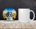 English Setter In Sunflowers Large Sandstone Coasters Pack Of 4 Absorbent Round Coasters Decor Gifts For Men Or Women, 4 In, Multicolor_maomaolike.com