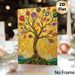 Colorful Tree Of Life Painting Poster, Vibrant Mosaic-style Whimsical Tree Poster, Eye-catching Decorative Artwork Ideal For Living Room, Bedroom And_maomaolike.com