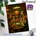 Dogs Playing Poker Painting Poster, Vintage-style Anthropomorphic Dogs Gambling At Table Poster, Whimsical Detailed Decor Ideal For Home Bar, Game_maomaolike.com