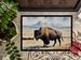 Prairie Bison Doormat Front Door Mat Indoor Outdoor Rugs For Entryway, Non Slip Washable Low Pile, 24H X 36W_maomaolike.com