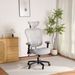 Big And Tall Office Chair Mesh Breathable, Gaming Chair With Adjustable Backrest Height & Headrest Angle & Adaptive Lumbar Lupport, Executive Computer Desk Chair With 2D Flip-Up Arms, Grey_maomaolike.com