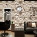 Internet Celebrity 3D Pattern Wall Stickers Cultural Brick Industrial Style Self-Adhesive Restaurant Dormitory PVC_maomaolike.com