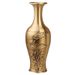 Brass Vase Living Room Entrance Flower Arrangement Creative Decoration New Chinese Style Home Copper Ornament Metal Craft_maomaolike.com