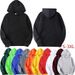 Men's Clothing heavy large size solid color hooded sweatshirt hoodie sweatshirt _maomaolike.com