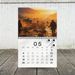 2025 Military Themed Calendar 12 Month Spiral Wall Calendar Desk Calendar--1pc_maomaolike.com