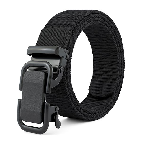 HOT Mens Nylon Outdoor Hunting Multifunctional Tactical Canvas Belts Quality Accessories Automatic Buckle Belt For Men Women_maomaolike.com