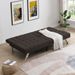 WOOD FRAME, STAINLESS LEG, FUTON, SOFA BED Espresso_maomaolike.com