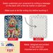 Golden Retriever Christmas Porcelain Ornament Christmas Tree Hanging Decorations For Home Christmas Holiday, Rectangle, Gift, Multicolor_maomaolike.com