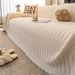 Soft & Cozy Fleece Sofa Cover Blanket - Reversible Stretchable Slipcover For Living Room Couch, Universal Fit, Washable,_maomaolike.com