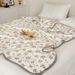 Wholesale INS Style Knitted Cotton Air Conditioning Cloud Soft Single Double Lightweight Washable Soybean Summer Cooling Quilt_maomaolike.com