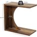C-Shaped End Table, Sofa Side Table Couch Table_maomaolike.com