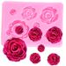 1pc Rose Flower Silicone Mold - Perfect for DIY Wedding Cupcakes, Cakes, Chocolates, Gummies, and Resin Crafts_maomaolike.com