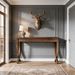 Solid Wood Console Table, Farmhouse Entryway Table For Living Room_maomaolike.com