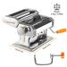 Pasta Maker Roller Machine Fettuccine Noodle Maker 9 Thickness Settings Stainless Steel_maomaolike.com