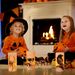 3 Pack Halloween Flameless Candle Lamp With Timer Setting Battery Operated Warm Orange Light Candles For Halloween Party Decoration_maomaolike.com