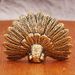 Brass Crafts Peacock Display Small Ornament For Study Office Business Souvenir 3D Metal Figurine_maomaolike.com