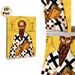 Saint Gregory Orthodox Icon Painting Poster, Traditional Byzantine-style Gilded Religious Figure With Sacred Book Poster, Serene Devotional Artwork_maomaolike.com