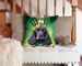 Cocker Spaniel King Of Mardi Gras Throw Pillow Machine Washable, Indoor Outdoor Decorative Pillow For Couch, Bed Or Patio, 14Hx14W_maomaolike.com