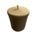 Woven Cotton Thread Storage Portable Toy Basket, Foldable Dirty Clothes Basket-B11_maomaolike.com