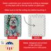 Maltese Christmas Porcelain Ornament Christmas Tree Hanging Decorations For Home Christmas Holiday, Rectangle, Gift, Multicolor_maomaolike.com
